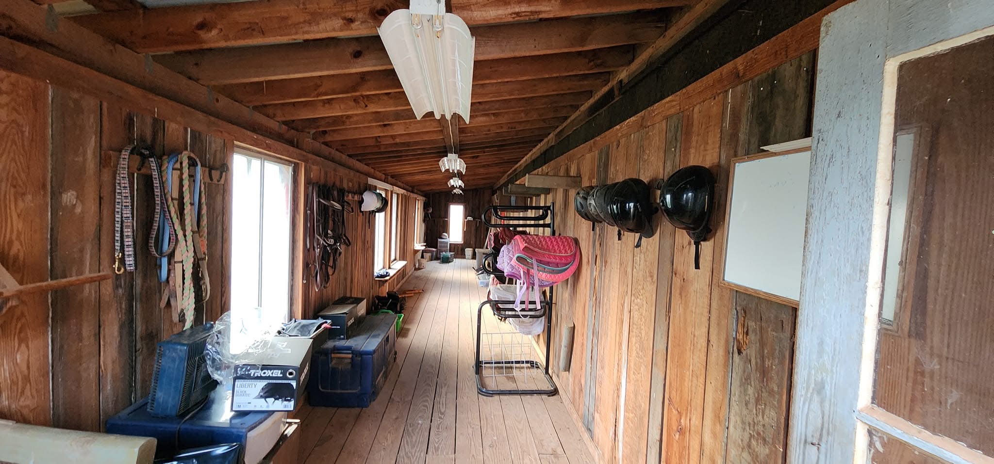 Penn's Woods Stable tack room